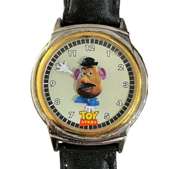 Vintage Disney Toy Story Mr. Potato Head Fossil Watch Unisex Quartz - Picture 4 of 4